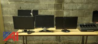 (6) Computer Monitors