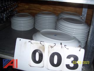 (44) Oval Plates