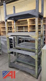 (4) Stackable Stock or Barrel Racks