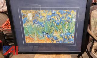 (5) Pieces Reproduction Monet Art