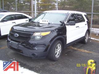 2013 Ford Explorer SUV/Police Vehicle (MP604J)