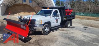 2011 Chevy Silverado 3500HD Pickup Truck with Sander and Plow