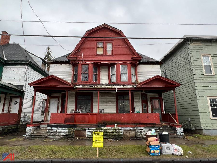 Auctions International Auction Chemung County Tax Foreclosed Real