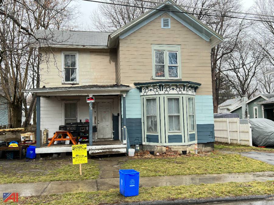 Auctions International Auction Chemung County Tax Foreclosed Real