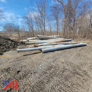 Various Sizes of Sewer Pipes