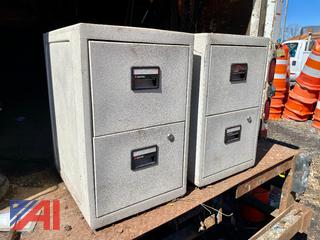 (2) Sentry Fire Safe File Cabinets