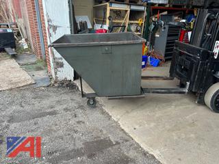 1 1/2 yard Dump Hopper
