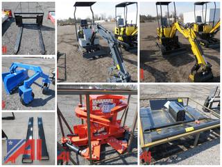 New Import Equipment and Attachments-NY #32334