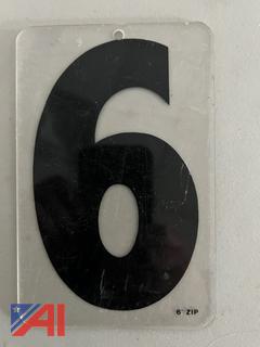 7" Sign Letter & Numbers