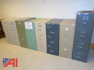 (8) Filing Cabinets