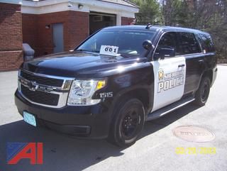 2015 Chevy Tahoe/Police Vehicle