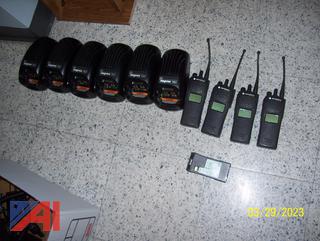 (4) Motorola XTS 1500 Portable Radios and More