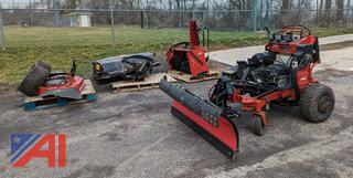 2020 Toro Grand Stand Multi Force 52" Mower with Attachments