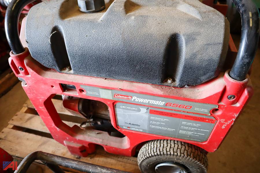Coleman Powermate 6560 Portable Generator Auction | Auctions