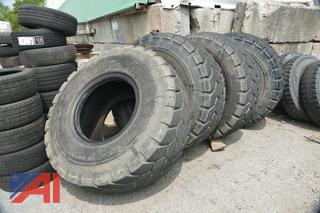(4) 20.5R25 Bridgestone Tires