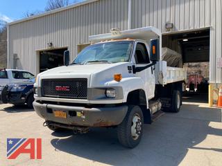 2008 GMC C5500 Dump Truck with Plow and Sander