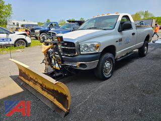 (#14) 2007 Dodge Ram 2500 Pickup Truck with Plow