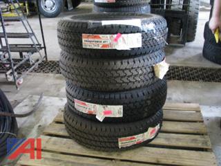(4) Firestone Transforce AT2 LT225/75R16 Tires, New/Old Stock