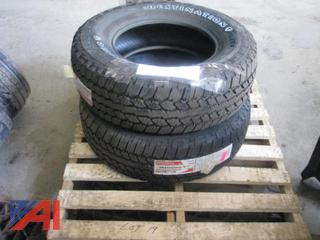 (2) Firestone Destination AT2 P265/70R17 Tires, New/Old Stock