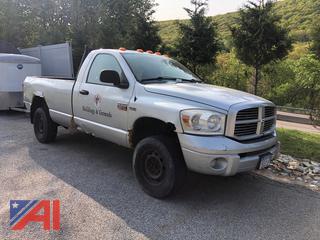 2007 Dodge Ram 2500 Pickup Truck with Plow