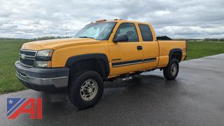 2006 Chevy Silverado 2500HD Extended Cab Pickup Truck