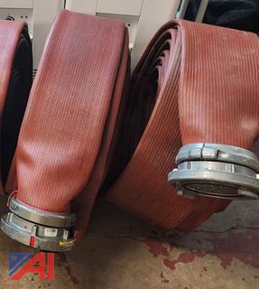 (2) Fire Hose 5" with 5" Couplers