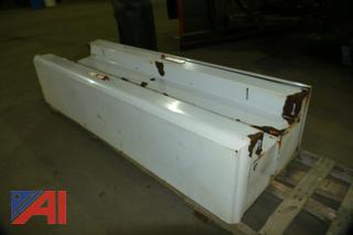 (#5) (2) 7' Weather Guard Truck Tool Boxes