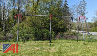(2) Swing Sets & (1) Basketball Hoop