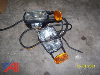 (1) Set of Fisher Plow Lights