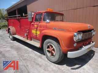 1960 Ford F800 Pumper Truck