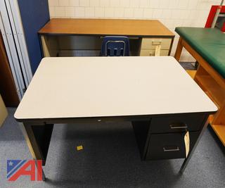 (3) Pc Desks & Chair