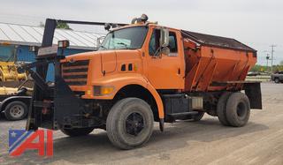 1998 Ford L08, Louisville Dump Truck w/Snow Plow & Wing & Sander
