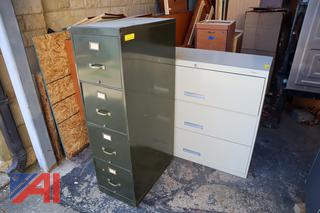 (3) File Cabinets 