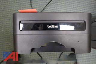 (3) Brother & Canon Printers with (2) Keyboards and Related