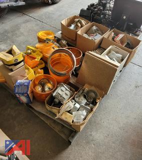 Pallet of Electrical Supplies & Lenses, New/Old Stock