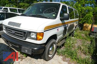 (#367) 2004 Ford E350 Super Duty Van