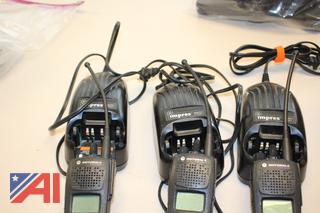(3) Motorola XTS 2500 Radios & Chargers
