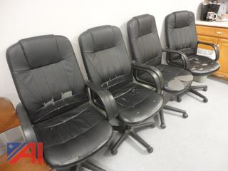 (7) Rolling Swivel Office Chairs