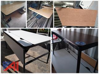 Various Tables, Desk, & Chairs
