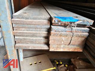 (#5) (18) 8' Western Uni-Mount Plow Blades New/Old Stock
