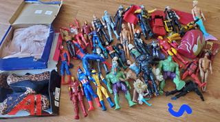 Large Lot of Collectible Toys and Shoes