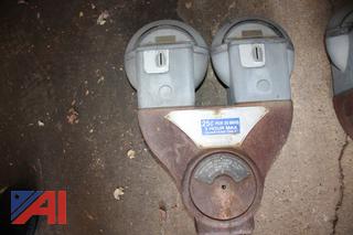 (5) Dual Head Parking Meters