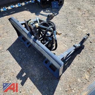 Skid Steer Mounted 3 Point Hitch PTO Adapter