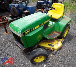John Deere 316 42" Utility Tractor Mower