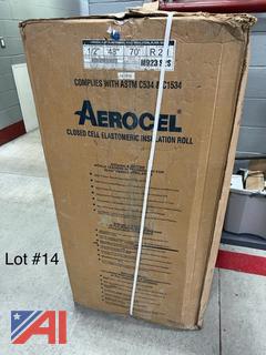 (#14) Aerocel Insulation Roll New/Old Stock