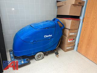 Clarke Floor Cleaning Machine