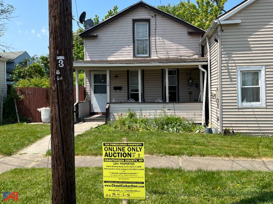 Auctions International Auction Chautauqua County Tax Foreclosed
