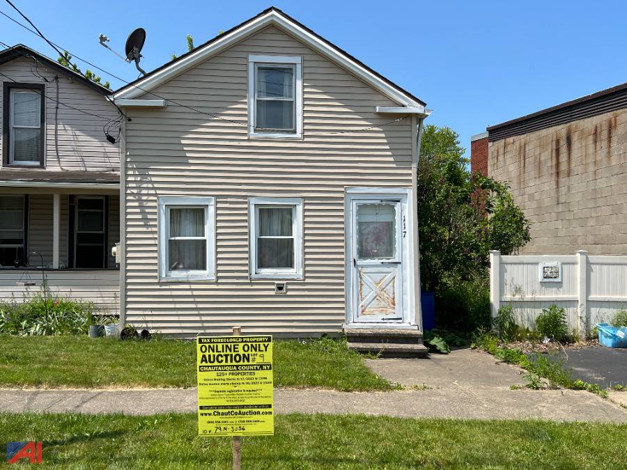 Auctions International Auction Chautauqua County Tax Foreclosed