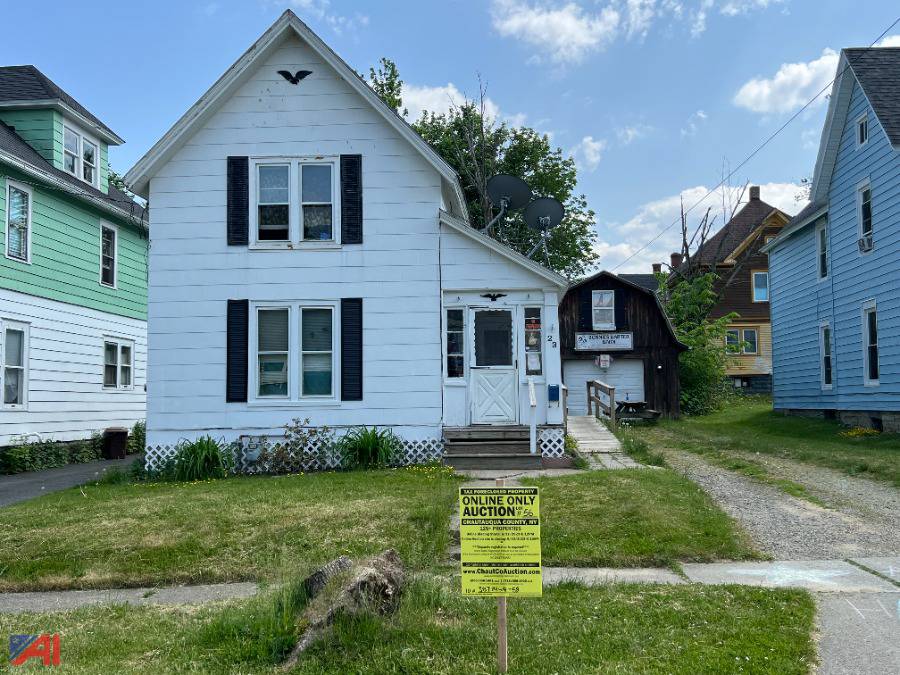 Auctions International Auction Chautauqua County Tax Foreclosed
