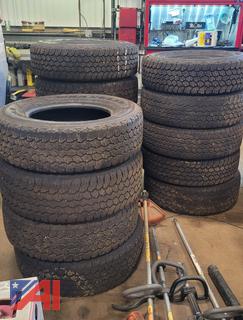 (14) Goodyear Wrangler Tires, LT245/75/17